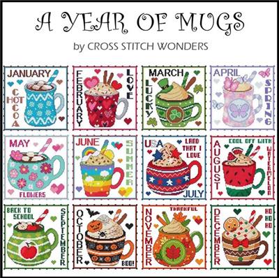 (image for) A Year Of Mugs - All 12 Months